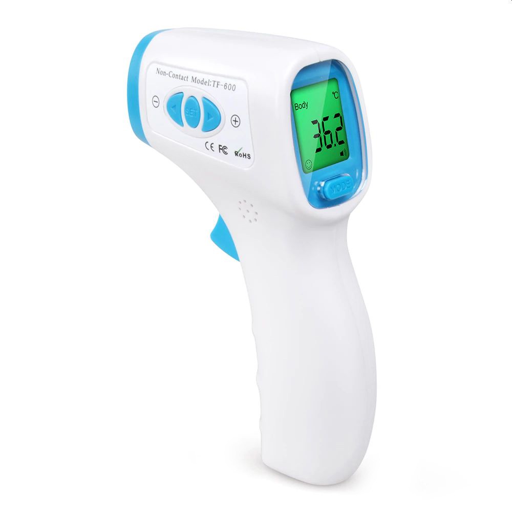 Termometru digital non-contact pentru corp si suprafete, ecran LCD, memorie - imagine 14